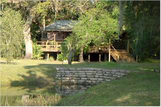 Our Florida cabin beside the river for Ayurvedic cooking classes and private consultations to learn more about Ayurveda for your life style